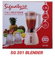 Signature Blender 3 in 1 with Grinder - 1.5 Litres - Classic Cream